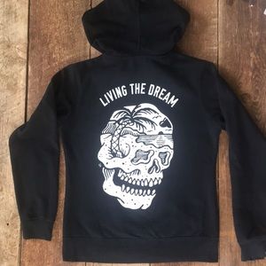 SKETCHY TANK LADIES HOODIE